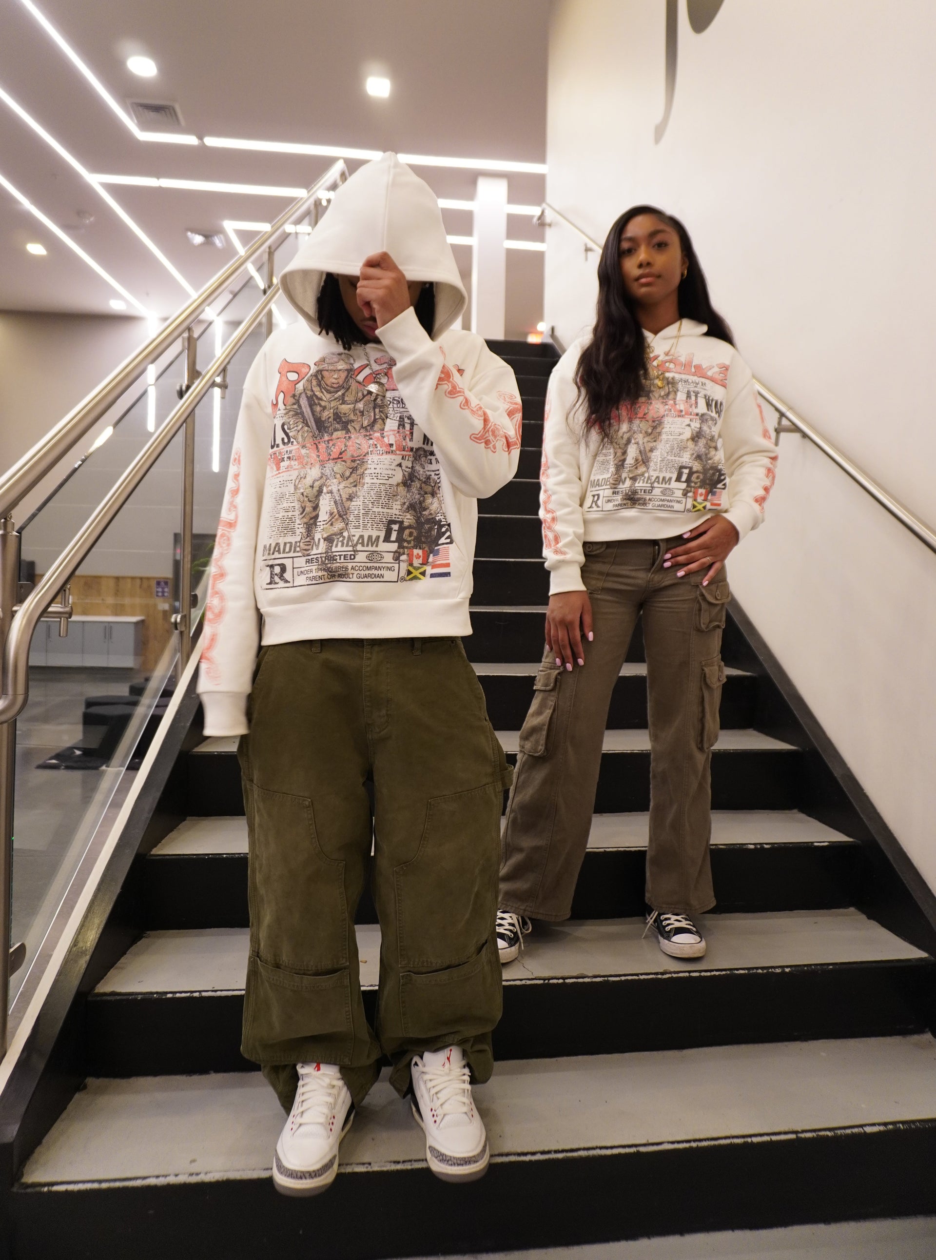 REVOLVE “WAR” HOODIE